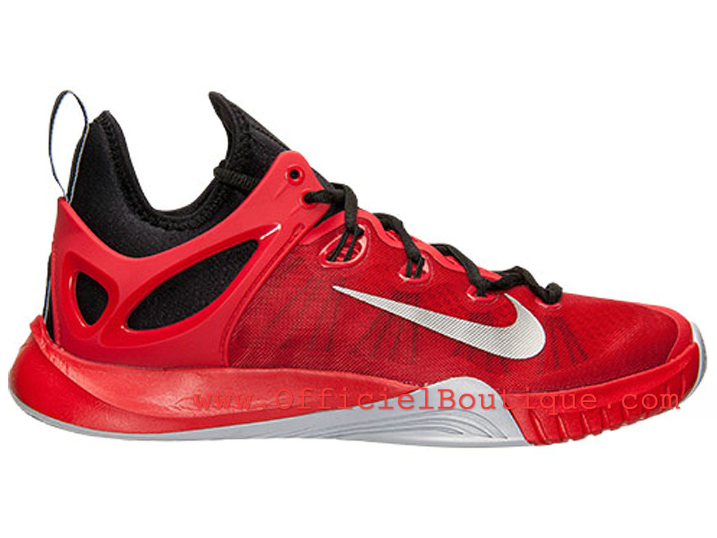chaussures nike soldes basket, Chaussures Nike Basket Pas Cher Pour Homme Nike Zoom HyperRev 2015 Rouge/Noir 705370-